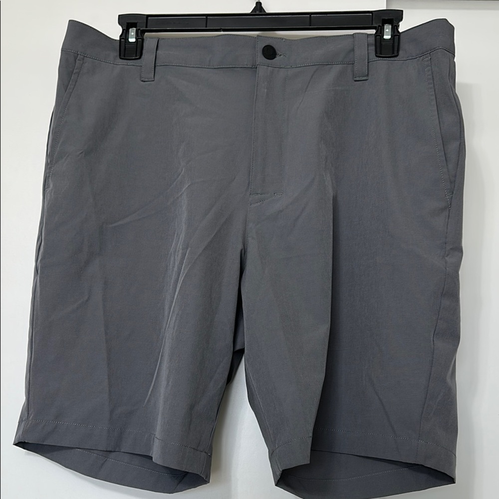 Banana Republic Gray Flat Front Shorts